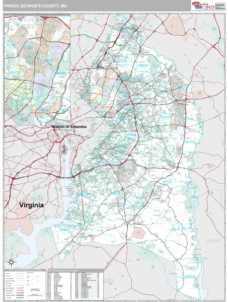 Prince George's County, MD<br />Zip Code<br />Premium Style 2026